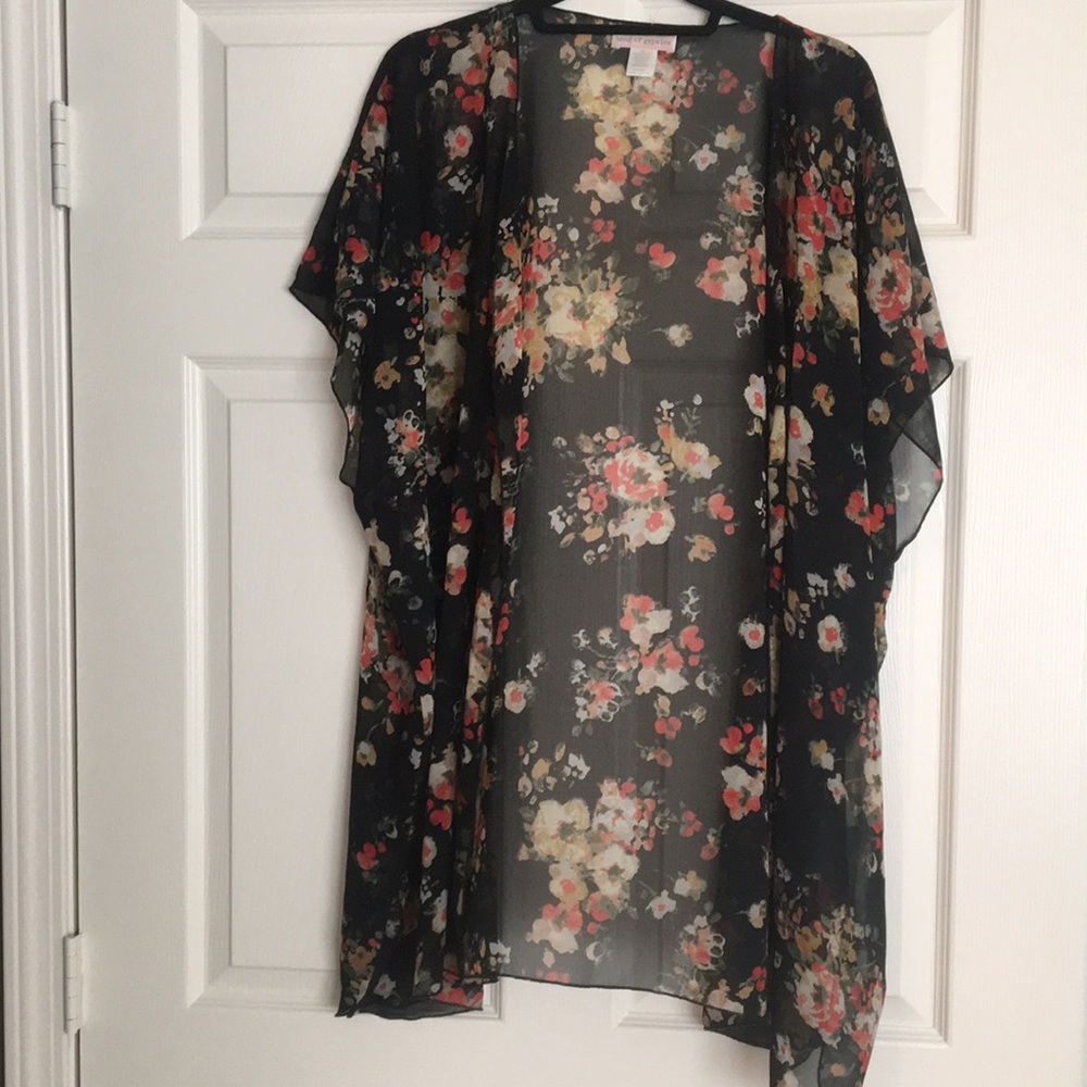 Sheer kimono